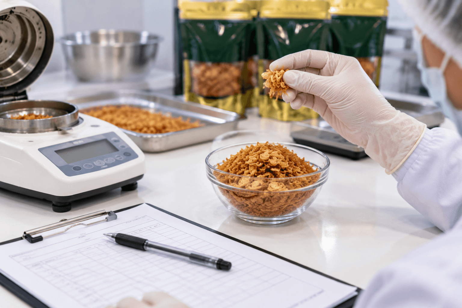 Tahap produksi: Sortir akhir dan QC